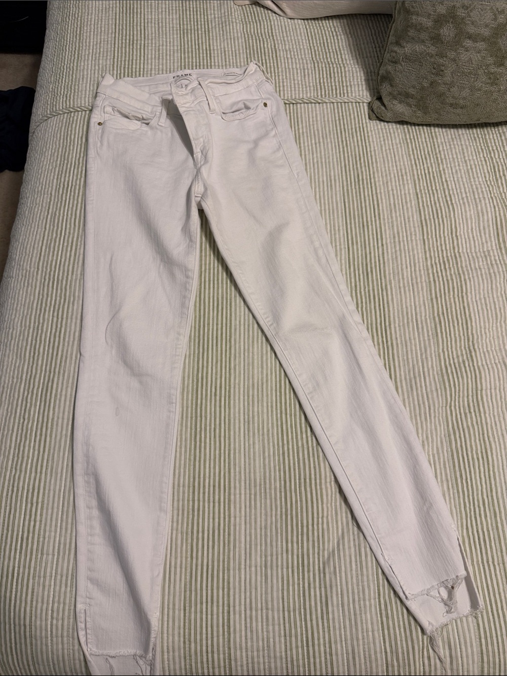 FRAME Denim White Women’s Skinny Jeans